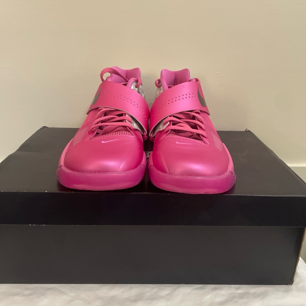 Nike Zoom KD 4 'Aunt Pearl' Pink 2024 HF9098-600 Men's Size 8 Brand New - Picture 5 of 5